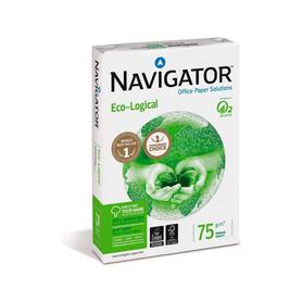 Papel fotocopiadora navigator eco logical din a4 75 gramos -paquete de 500 hojas