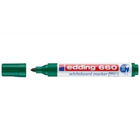 Rotulador edding para pizarra blanca 660 color verde punta redonda 1,5-3 mm