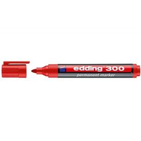 Rotulador edding marcador permanente 300 rojo punta redonda 1,5-3 mm