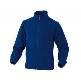 Chaqueta deltaplus polar con cremallera 2 bolsillos color azul talla m