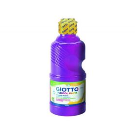 Tempera liquida giotto escolar lavable 500 ml violeta