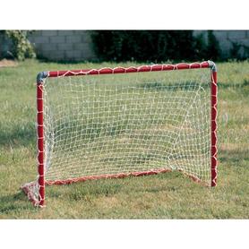 Porteria de futbol amaya con red desmontable en tubo de pvc 150x100x60 cm