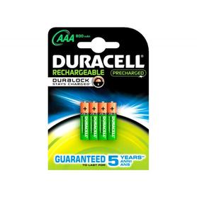 Pila duracell recargable staycharged aaa 800 mah blister de 4 unidades