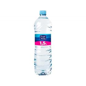 Agua mineral natural font vella botella sant hilari 1,5l