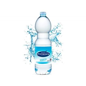 Agua mineral natural fuente primavera botella de 1,5l