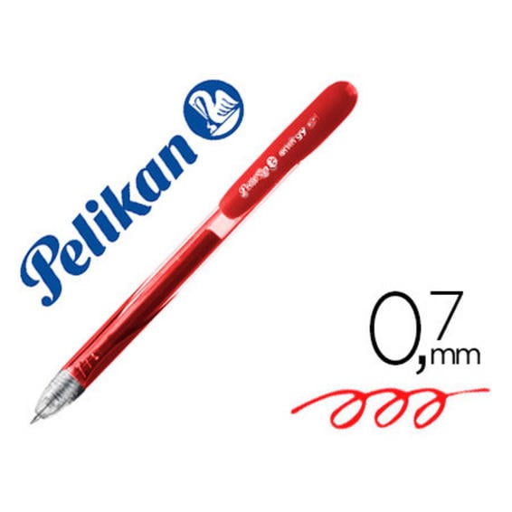 Boligrafo pelikan tinta gel energy rojo