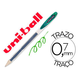 Boligrafo uni-ball roller um-120 signo 0,7 mm tinta gel color verde