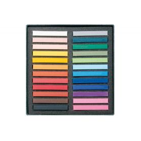 Tiza pastel lyra estuche carton de 24 unidades colores surtidos