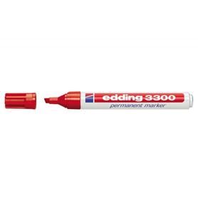 Rotulador edding marcador 3300 n.2 rojo - punta biselada