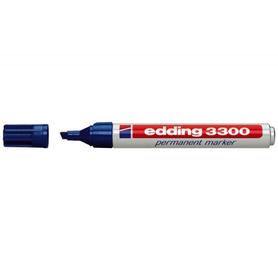 Rotulador edding marcador 3300 n.3 azul - punta biselada