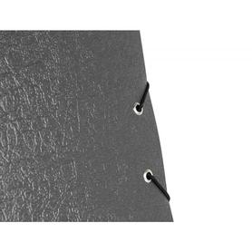Carpeta proyectos liderpapel folio lomo 90mm carton gofrado gris