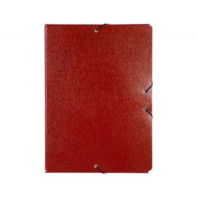 PJ75 - Carpeta Proyectos Liderpapel folio con 70 mm de lomo de cartón de color rojo