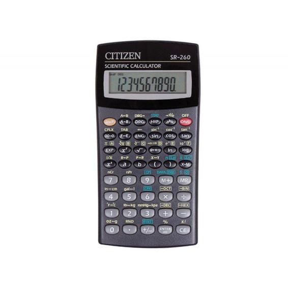 Calculadora citizen cientifica sr-260 10+2 digitos