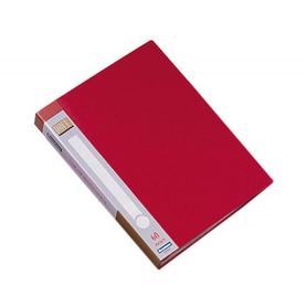 Carpeta liderpapel personaliza 31700 10 fundas polipropileno din a4 roja lomo personalizable