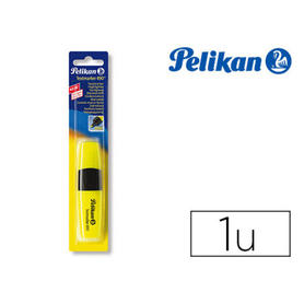 Rotulador pelikan fluorescente textmarker 490 amarillo blister de 1 unidad