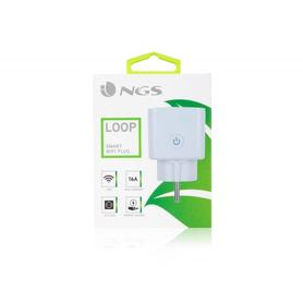 Enchufe ngs smart wifi 2,4 ghz plug loop maximo 16a potencia salida 3680w