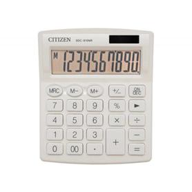 Calculadora citizen sobremesa sdc-810 nrwhe 10 digitos 124x102x25 mm blanco