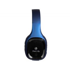 Auricular ngs artica sloth bluetooth 5.0 con microfono diadema ajustable bateria 10 horas color azul