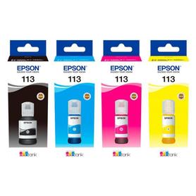 Ink-jet epson ecotank 113 series amarillo