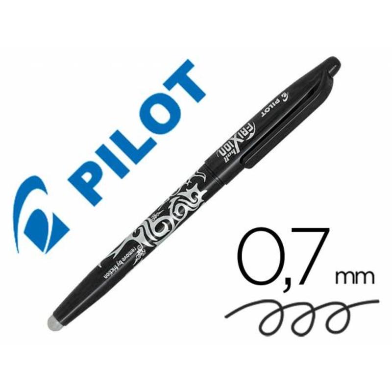 PILOT | Bolígrafo Borrable 0.7 mm FRIXION – Negro