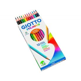 Lapices de colores giotto colors 3.0 caja de 12 colores mina 3 mm