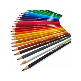 Lapices de colores giotto colors 3.0 caja de 24 colores mina 3 mm
