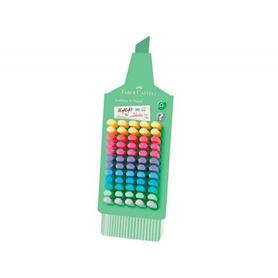 Rotulador faber fluorescente 1546 expositor de 60 unidades colores surtidos