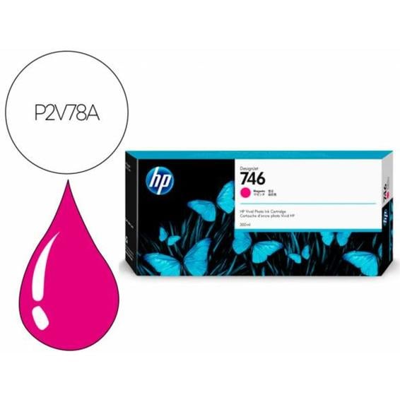 Ink-jet hp n 746 300-ml magenta /dnj z6/1000 paginas