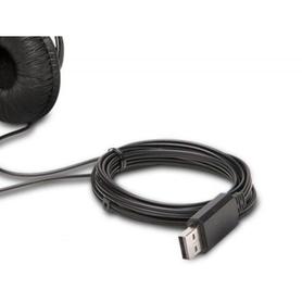 Auricular kensington hi-fi con microfono usb cable 180 cm