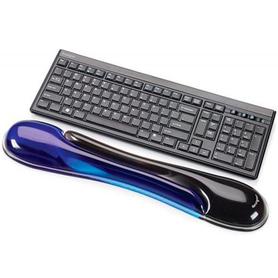 Reposamuñecas kensington duo gel teclado color negro/azul 240x182x25 mm