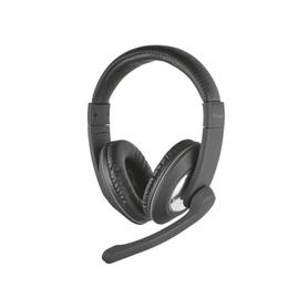 Auricular trust reno headset para pc y laptop longitud cable 1,8 m con microfono conexion jack 3.5 mm color