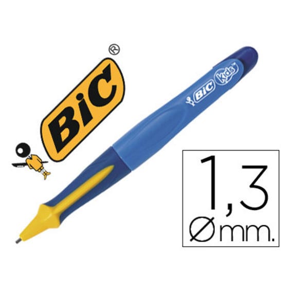 Portaminas bic kids bp twist niño 1,3 mm color azul