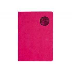 Agenda encuadernada liderpapel kilkis 8x15 cm 2022 semana vista color rosa papel 70 gr