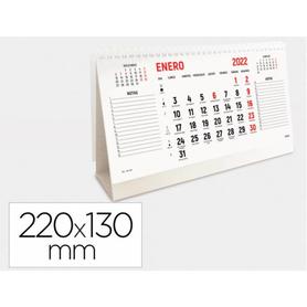 Calendario espiral triangular liderpapel 2022 22x13 cm papel 120 gr