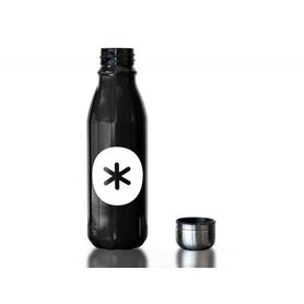 Botella portaliquidos antartik aluminio libre de bpa 550 ml color negro