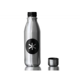 Botella portaliquidos antartik aluminio libre de bpa 550 ml color plata