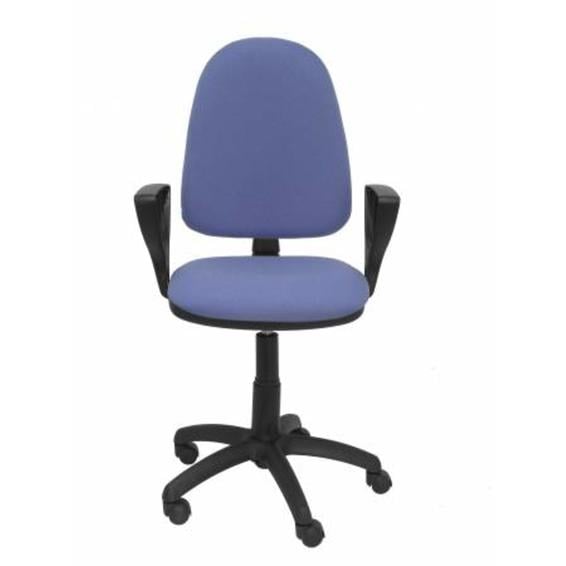 Silla Ayna bali azul claro con brazos