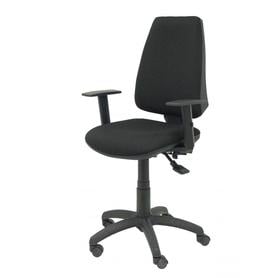 Silla Elche S brazos regulables bali color negro