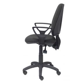 Silla Elche S bali negro brazos fijos