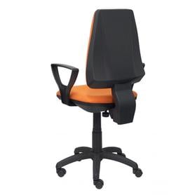 Silla Elche CP bali naranja brazos fijos