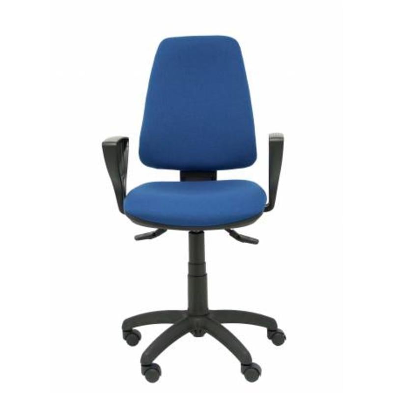 Silla Elche S bali azul marino brazos fijos