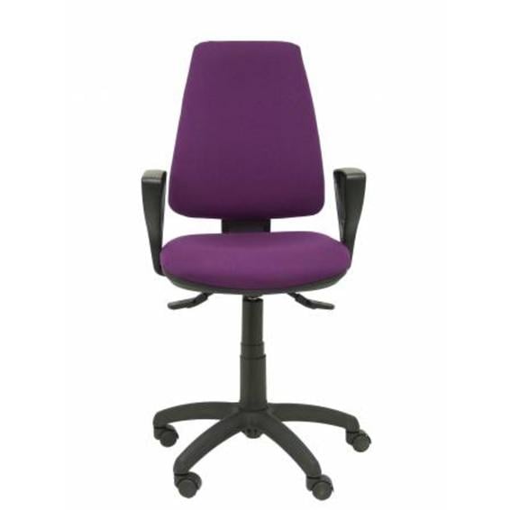 Silla Elche S bali morado brazos fijos