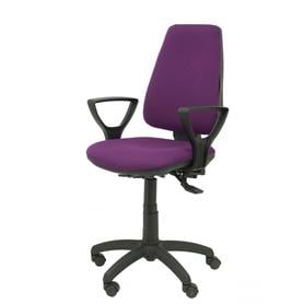 Silla Elche S bali morado brazos fijos