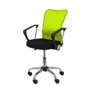 Silla infantil Cardenete respaldo malla verde asiento negro