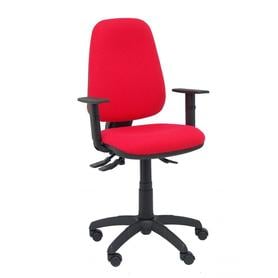 Silla Tarancón bali rojo con brazos regulables