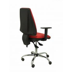 Silla Elche S 24 horas similpiel rojo