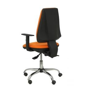 Silla Elche S 24 horas bali naranja con refuerzo lumbar