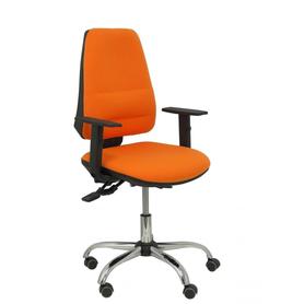 Silla Elche S 24 horas bali naranja con refuerzo lumbar