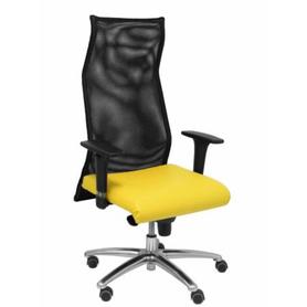 Sillon Sahuco similpiel amarillo