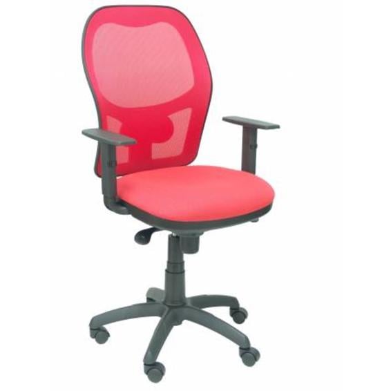 Silla Jorquera malla rojo asiento bali rojo